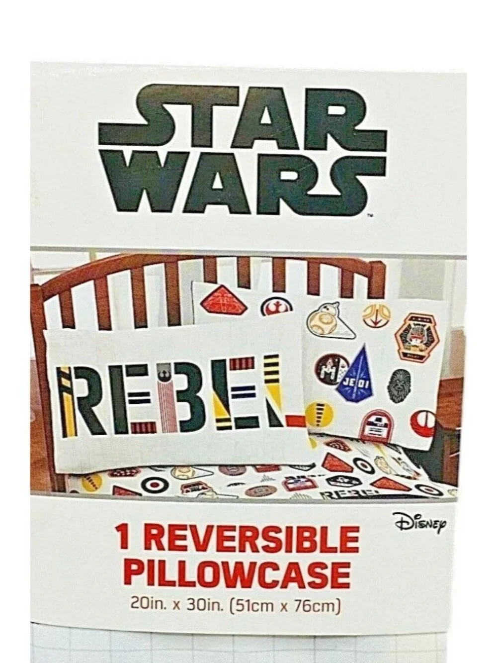 Star Wars Reversible Pillowcase 20x30